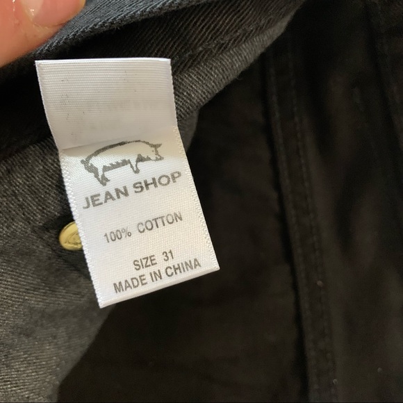 Jean Shop Men’s Mick Selvedge Denim Black Jeans 31Wx33L NWT - Picture 10 of 10